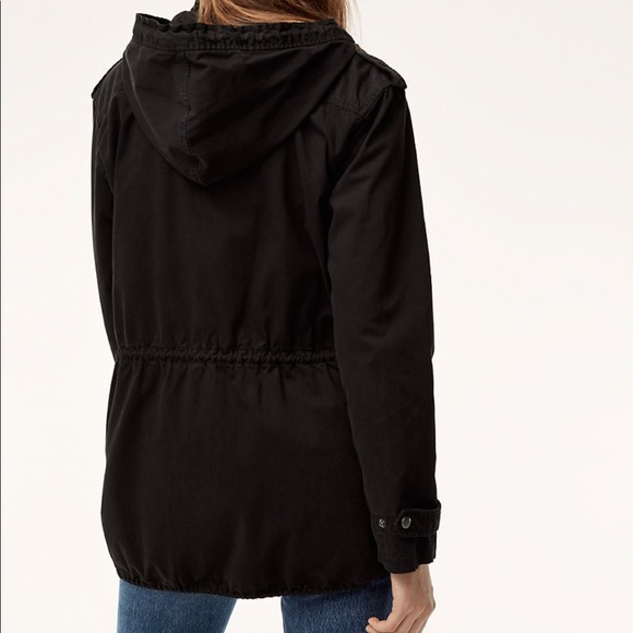 Aritzia Black Trooper Jacket - Picture 2 of 7
